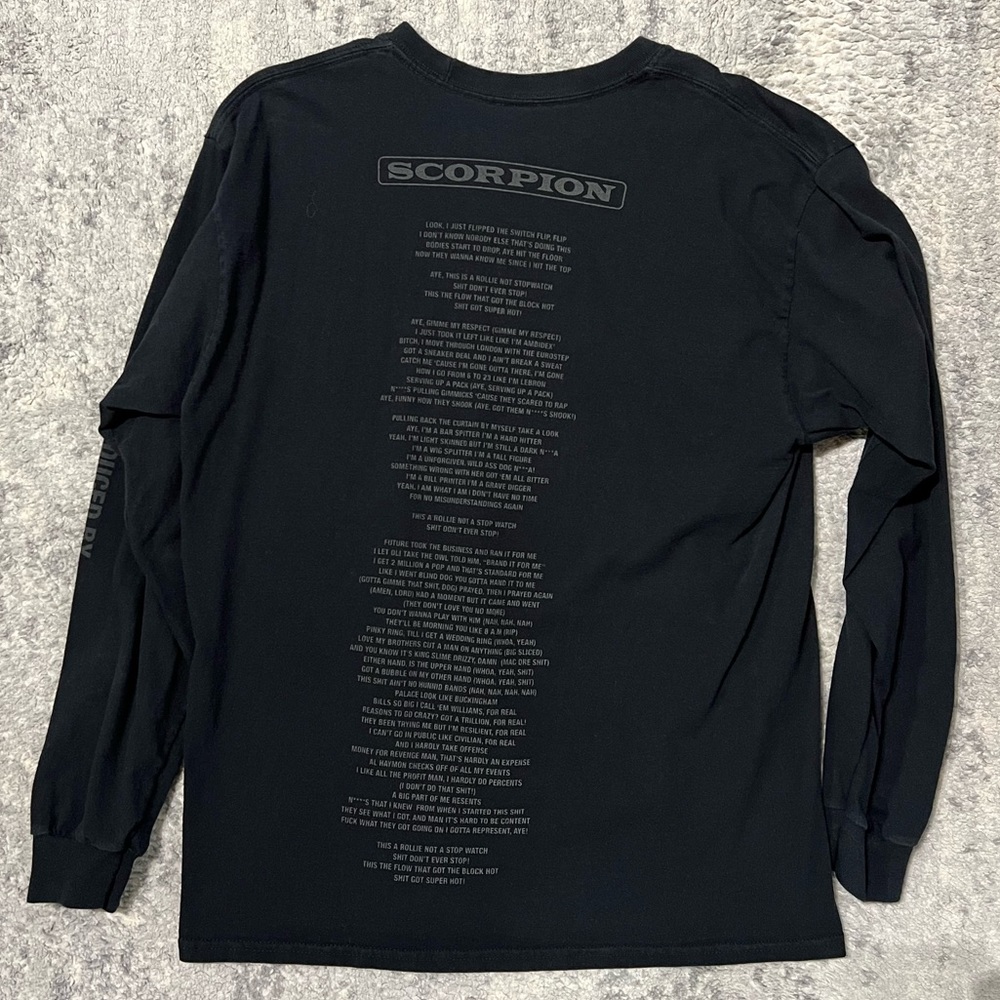 OVO Drake Concert Shirt Long Sleeve Shirt Large Nonstop